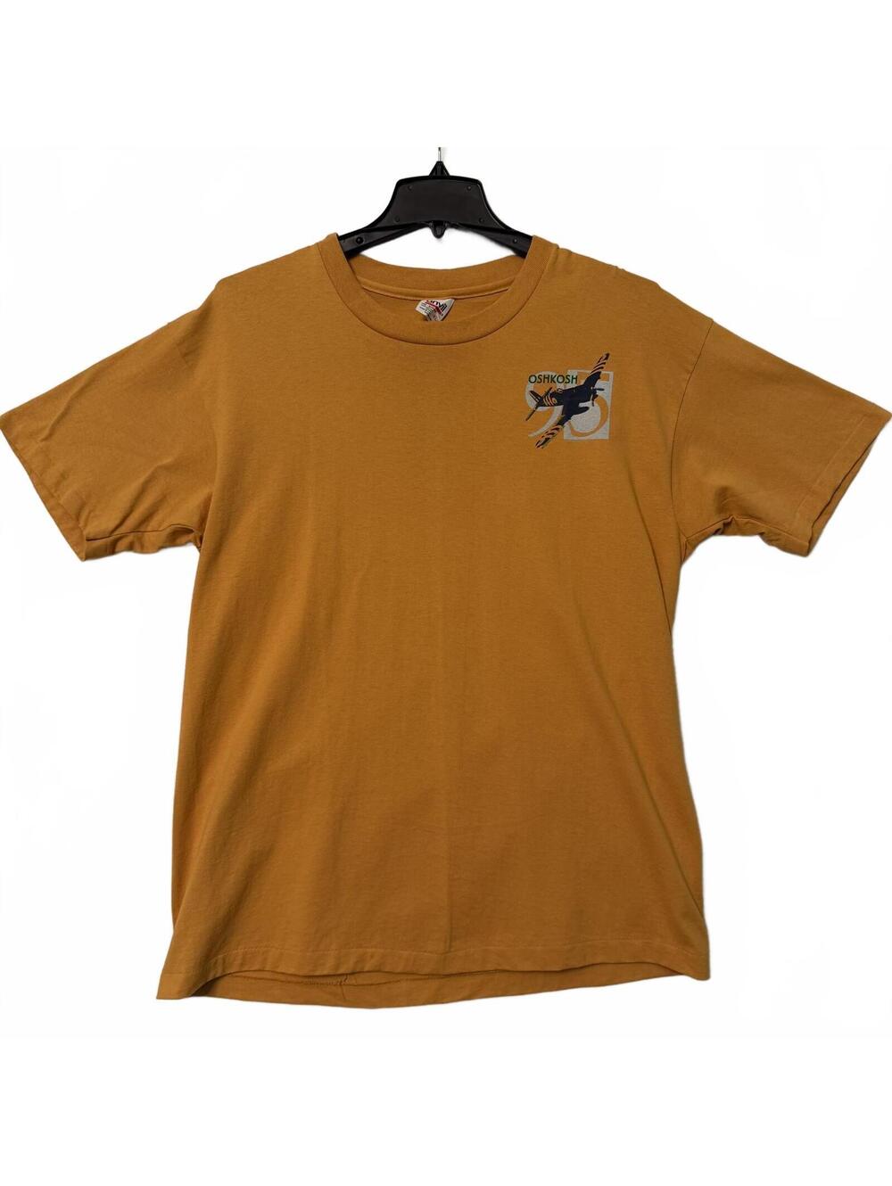 VTG Oshkosh 1995 International Fly In T-Shirt Size XL Single Stitch Anvil USA